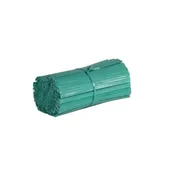 6-Inch Plastic Coated Wire Twist Ties-Box of 2000