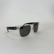 Alexander McQueen Clear Wayfarer Sunglasses