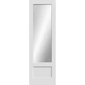 8’0″ Tall Mirror Glass Primed Interior Wood Door