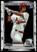 2020 Bowman - Nolan Gorman Chrome Prospects - Baseball #BCP-66