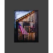 LIGHTED AMERICANA CANVAS