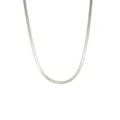 3mm Flat Snake Chain Necklace