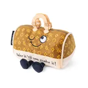 "Fake It Til You Make It" Plush Handbag Gift, Holiday, Christmas