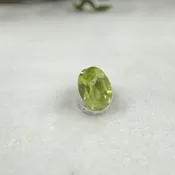 0.45 CT Natural Peridot Oval Brilliant Loose Gemstone 4x5.5mm