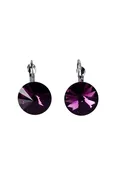 Amethyst Swarovski Earrings