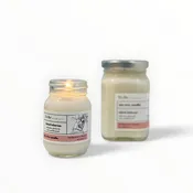 Island tuberose soy wax candle
