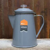 GSI Outdoors Mesa 2 qt. Enamelware Percolator Coffee Pot Earl Grey