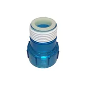 Aqua Ultraviolet Quartz Cap w/ Ring