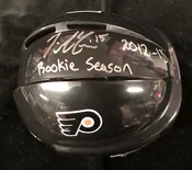 Philadelphia Flyers Tye McGinn Autographed Mini Helmet
