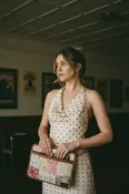 Satin Halter Top