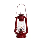 Electric Lantern Table Lamp Medium Rustic Patina Finish Dimmable