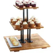 3 Tier Rustic Display Stand