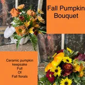 Fall Pumpkin Bouquet