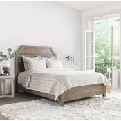 Abram Eggshell Cotton Linen Quilt Set