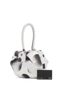 Adam Pendleton x Gabriela Hearst Nina Bag in Black & White Satin № 18