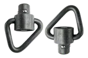 Angled Loop Recessed Plunger Heavy Duty Push Button Swivel Set - GTSW263