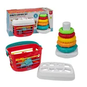 Baby's Shape Sorter & Stacking Ring Set