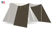 COTTON PORTICO AWNING PANELS for TRAVELER & FAMILY CAMPER