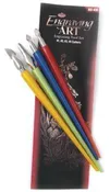 4-pc Engraving tool set