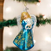 Angel Ornament | Old World Christmas Symbol of Peace & Love