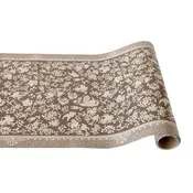 Brown Regal Peacock Paper Runner