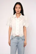 Abigail Top in Bright White