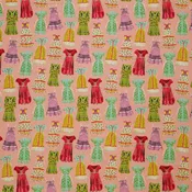 A Prairie Heart Fabric Collection - Prairie Dresses Light Peach Jam