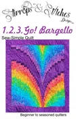 1, 2, 3, Go! Bargello Pattern 58 x 65"