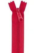HANDBAG ZIPPER 24" HOT RED