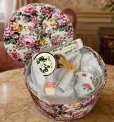 $100 Gift Certificate Packaged in Victorian Style Hat Box