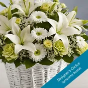 Designer's Choice - Fresh Cut Funeral Basket