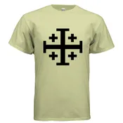 Jerusalem cross t-shirt