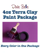 4 oz All Terra Clay Paint Colors - Package
