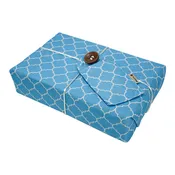 Blue Moroccan - Fabric Gift Wrap