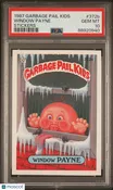 1987 Garbage Pail Kids Stickers Window Payne #372b PSA 10
