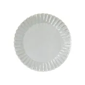 Barbarie Round Plate - White