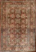 19th Century Silk 4x6 Tabriz