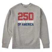 Adult Unisex 250 United States Every Wear Crew Sweatshirt