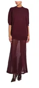 Arwen Knit Maxi Dress - Bordeaux (PRE-SALE)