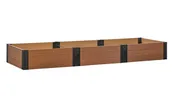 4' x 12' Raised Garden Bed - GardenBLOX Capped