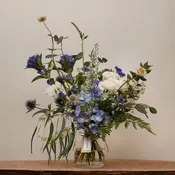 Baby Blue Flower Bouquet