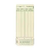 MJR Time Cards 0-99 (Box of 2000)
