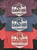 AG Outfitters Golden Logo T-Shirt Comfort Colors
