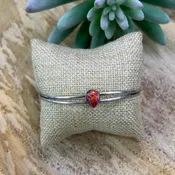 Cotton Candy Teardrop  Mini Cuff