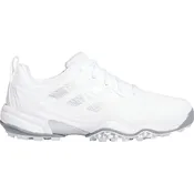 Adidas Men's Codechaos Spikeless Golf Shoes 25 - White/Silver/Grey