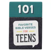101 FAVORITE BIBLE VERSES FOR TEENS BOX OF BLESSINGS