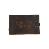 Embossed The Story Begins Story Keeper Journal