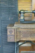 Vintage White or Singer Sewing Machines $40ea (rental) — The Venue
