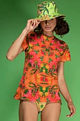 Acid Green Bucket Hat