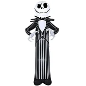10 Foot The Nightmare Before Christmas Jack Skellington Light Up Halloween Inflatable Lawn Decoration